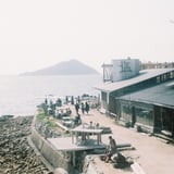 またいちの塩の高台から