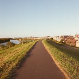 秋の夕暮れに
