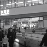夜の大宮駅で