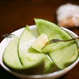 食べかけのメロン