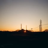 一枚目は夕暮れでした