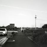 夕暮れ時に