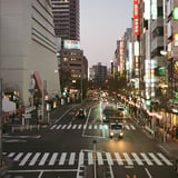 中野の夕暮れ