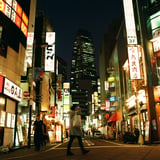 新宿西口あたりで