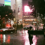 雨の渋谷