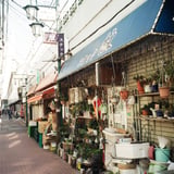 蒲田の路地を