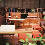 深大寺蕎麦屋座席