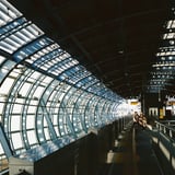 ゆめが丘駅の屋根