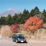 富士山と紅葉とミニ