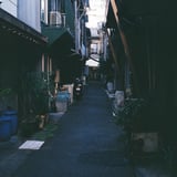 商店街の裏路地