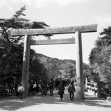 宇治橋の鳥居