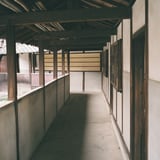 どこかのお寺にて