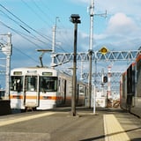 電車「お先に失礼。」