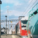 貨物列車の休息