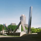 晴れの日の白川公園