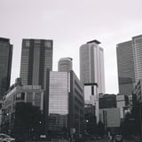 名古屋のビル群