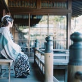 縁側にて