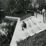 at the park