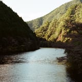 秋の湖