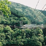 谷瀬のつり橋