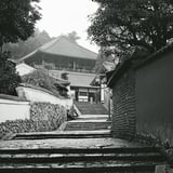 古都の朝