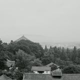 古都の朝