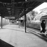 平日の駅