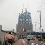 to the sky.