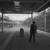 出発前の一服