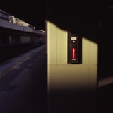 夕方の駅