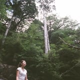 森の中のヨガ