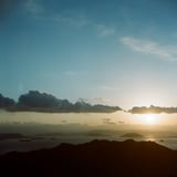 海の上の雲