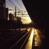 つい撮りシリーズ‐駅のホーム