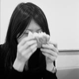 食べてるところ