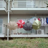 雨上がりの団地