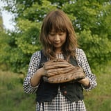グローブとポートレート