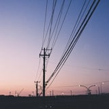 夕暮れ