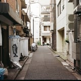 路地裏を泳ぐ