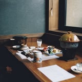 旅の朝食