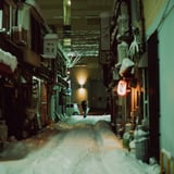 年の瀬　路地裏