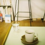 古本とコーヒーあります。