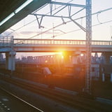 寒空に滲む陽光