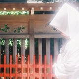 結婚式にて。