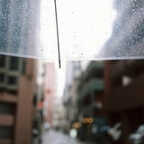 雨の日。