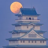 豊田城と赤い月蝕