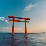 鹿島神宮　西の一之鳥居 - II