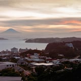 逗子市から望む富士山