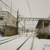 雪国の線路