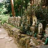 お寺にて