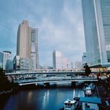 夕方のみなとみらい